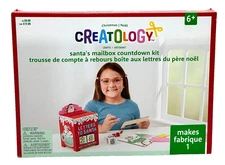 Creatology Christmas Craft Set for Kids Ages 6+ Santa’s Mailbox Countdown Kit