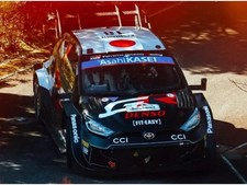 Diecast 1/43 GR Yaris Rally1 GAZOO Racing WRT 4th Rally Japan 2024 Katsuta