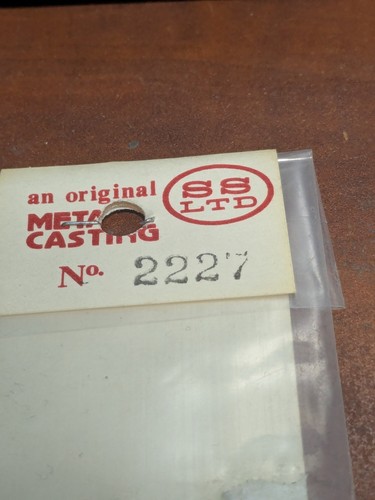 SS LTD. - Metallguss - Spur HO - #2227 - Colt 45 mit Holster - NOS - Bild 2 von 4