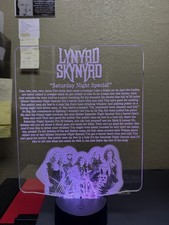 Lynyrd Skynyrd Saturday Night Special Large L.E.D. Sign Display