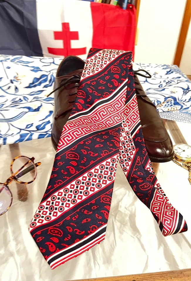 CORBATA HOMBRE FIRENZE DE LUNA 100% SEDA MADE IN ITALY Foto 3 de 4