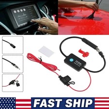 Car Auto Stereo Fm Am Radio Signal Antenna Aerial Signal Amp Amplifier Booster Car Auto Stereo Fm Am Radio Signal Antenna Aerial Signal Amp Amplifier Booster