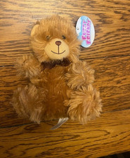 New w/tag FUZZY FRIENDS Greenbrier TEDDY BEAR Light Brown Soft Plush Stuffed 7