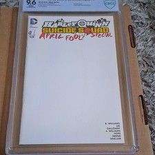 DC Comics Harley Quinn & the Suicide Squad #1 Blank Variant CBCS 9.6 2016