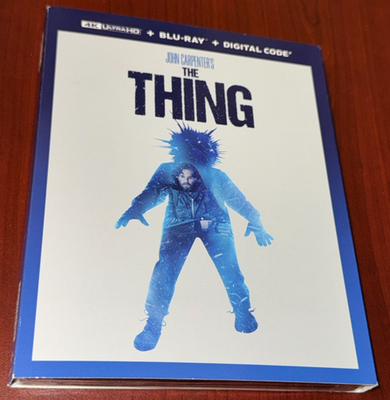 John Carpenter's THE THING 4K Ultra HD + Blu-Ray + Digital WALMART
