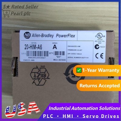 Allen-Bradley 20-HIM-A6 PoweFlex Enhanced HIM FW V2.007 12VFC New Factory Sealed