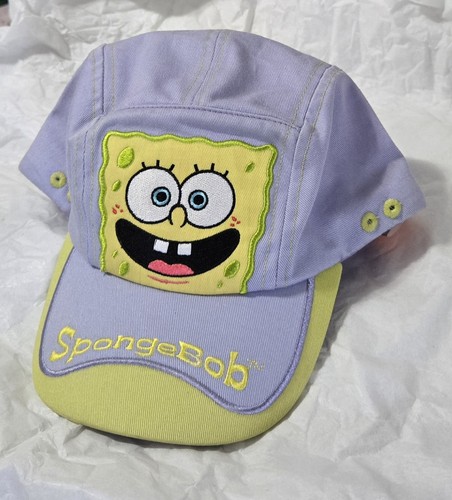 Cappello berretto vintage 2003 bambino bambini Nickelodeon Spongebob Squarepants nuovo senza etichette - Foto 3 di 8