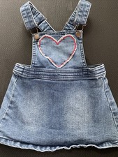 Vintage Genuine Denim Overall Dress Jumper
