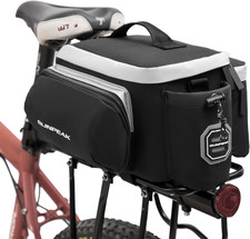 Bike Rear Rack Bag Waterproof Ebike Mountain Bicycle Saddle Bag 12L Cycling Pann