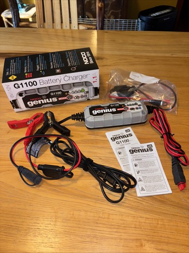 Noco Genius G1100 Car Battery Charger 6-12 Volts Charger.