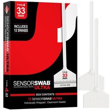 Photographic Solutions Sensor Swab ULTRA - Type 4, 33mm Pack of 12 