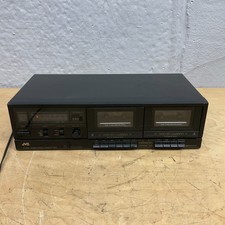 JVC TD-W106 Stereo Double Cassette Deck Dolby B Tested Working