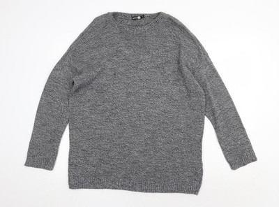 Grauer Pullover Pulli Herren UK Größe S Boohoo