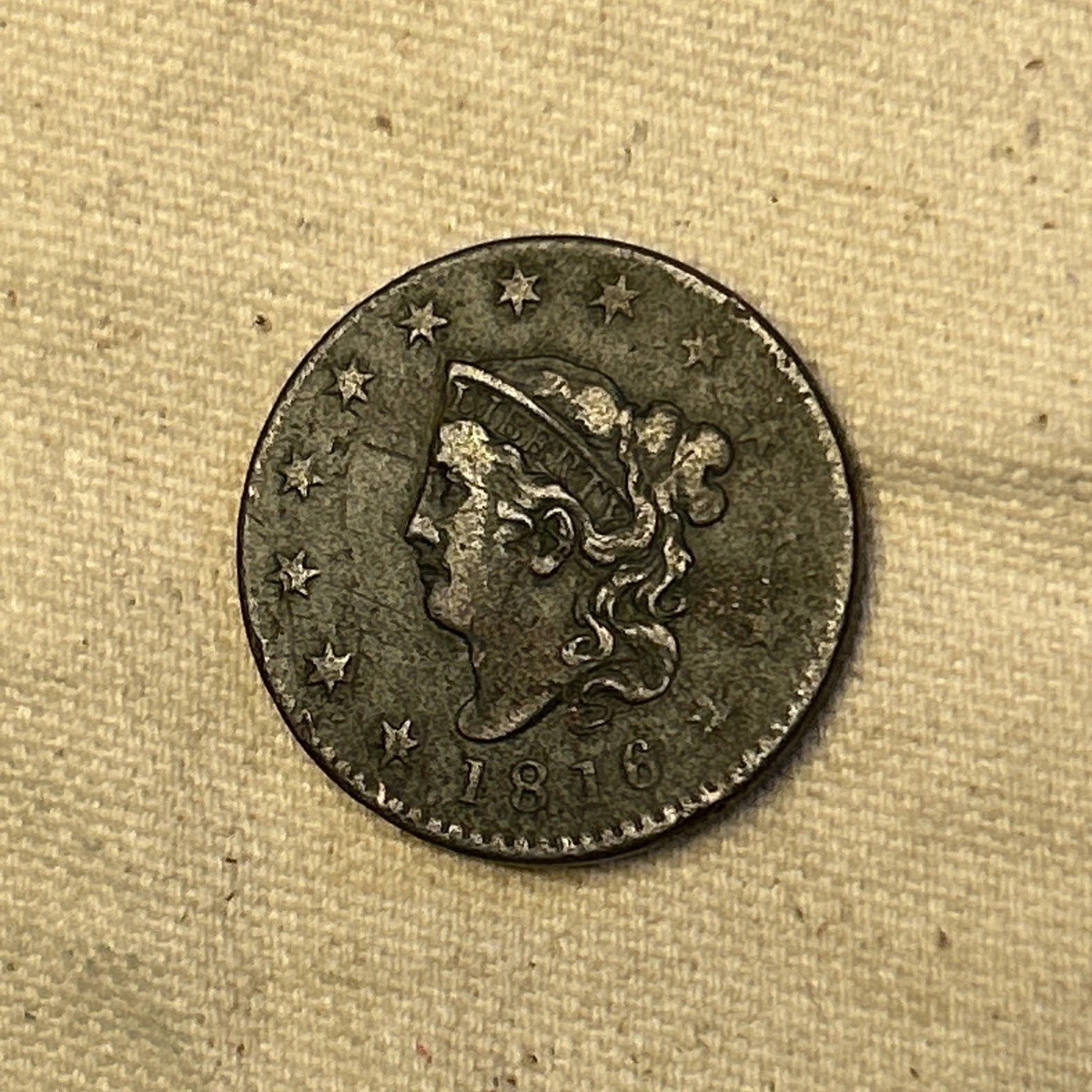 1816 Year Coronet Head US Large Cents (1816-1839) for sale | eBay