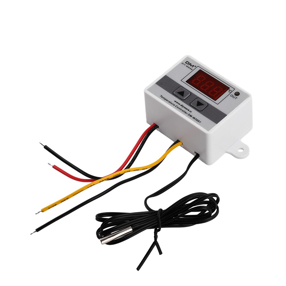 XH-W3001 12V Digital Temperature Controller Thermostat Switch + NTC Sensor Probe