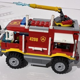 LEGO City:  Fire Trucks 60004, 4208, Plus Misc