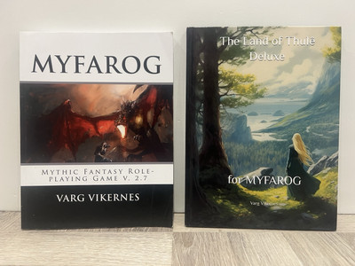 Myfarog V.2.7/The Land Of Thule Deluxe Mythic Fantasy Role Playing Game Bundle 