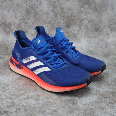 Adidas Ultraboost PB EF0893 Blue Orange Running Shoes Sneakers