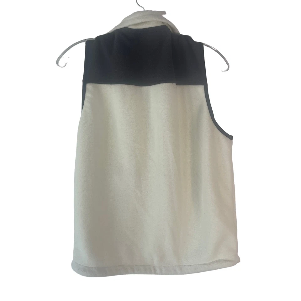 Chaleco polar gris crema talla pequeña 10.000 Above Sea Level para mujer Foto 4 de 4