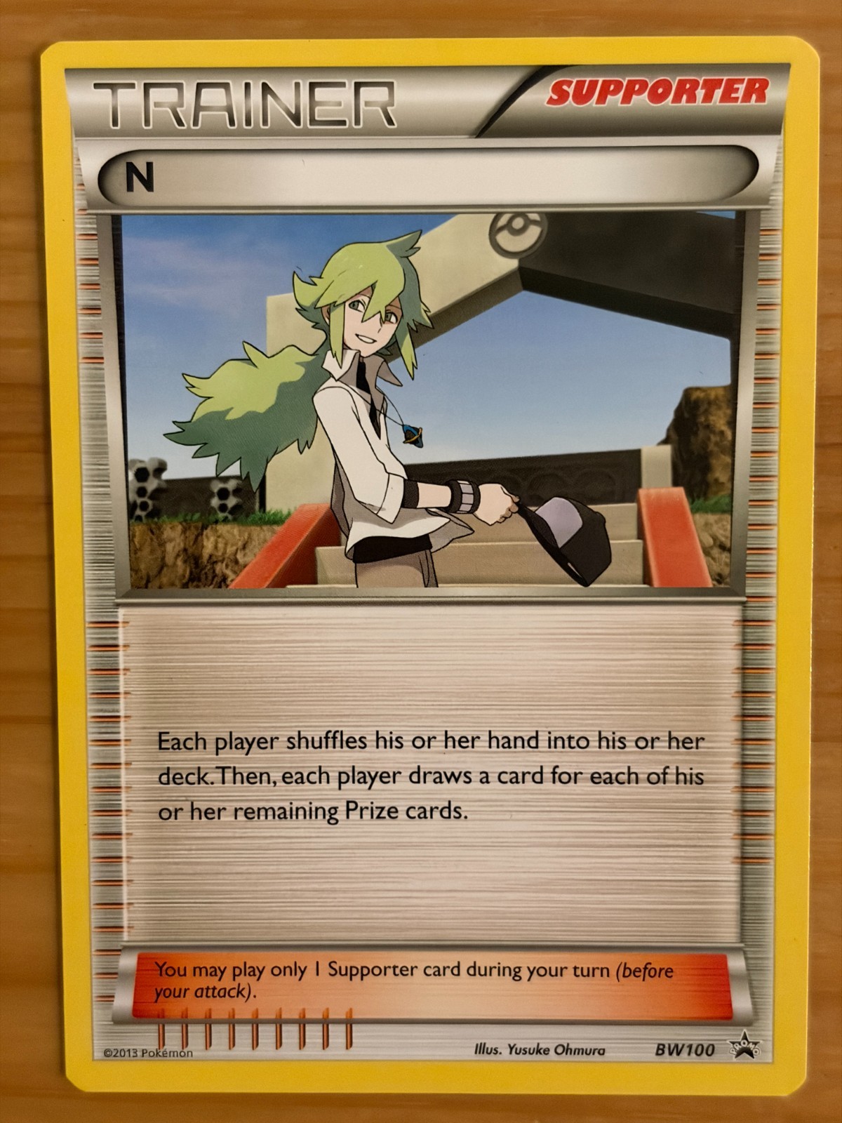 N BW100 Regular Promo LP - Black & White Promo 2013 - Deck Exclusive - Pokemon