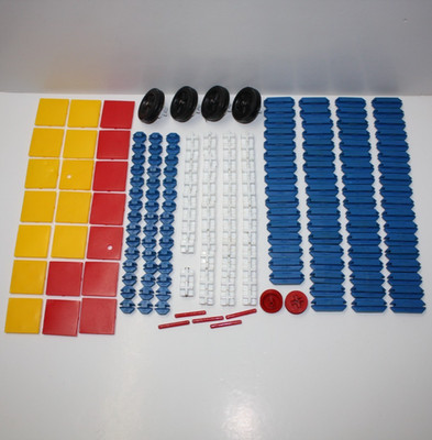 Vintage - Seva - Czech Building Kit - Classic Number One - 200 Pieces - 1979