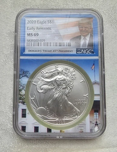 2020 American Silver Eagle NGC MS69 Early Releases