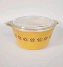 Vintage Pyrex Town and Country 1 Qt Casserole #473 with Lid #470C