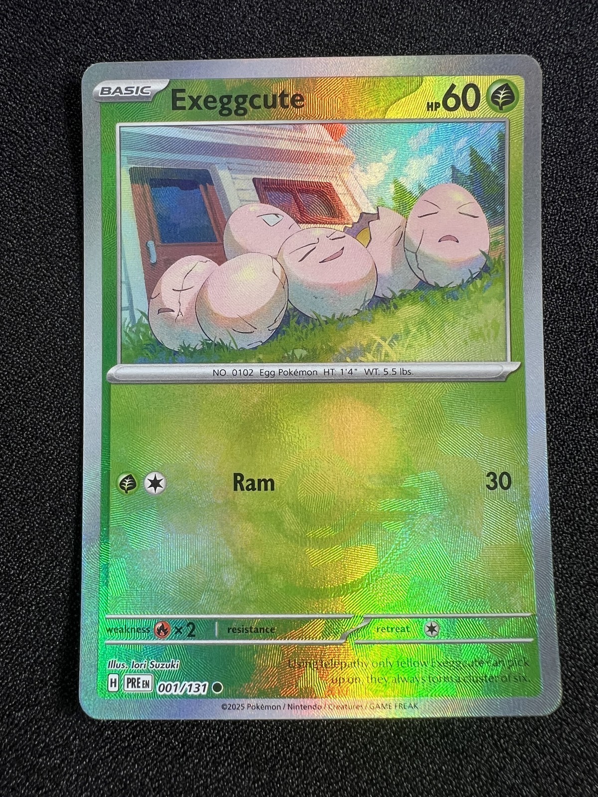 Exeggcute (Poke Ball Pattern) 001/131 SV: Prismatic Evolutions Common NM