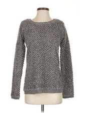 Dylan Women Gray Pullover Sweater XS