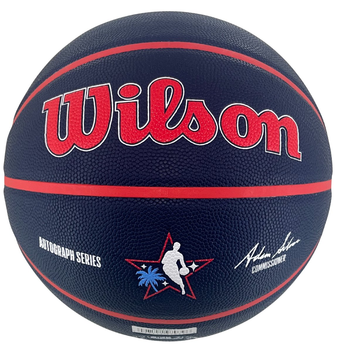 2026 NBA All-Star Game White Panel Autograph Full Size Basketball