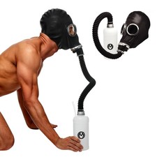MASTER SERIES Dark Inhaler Gas Mask One size fits most,