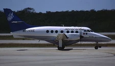 BAE Jetstream 31 Aerocaribe Desktop Wood Airplane New Model Small Scale 1/72