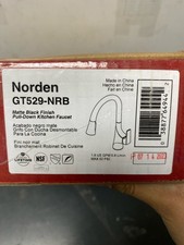 Pfister GT529-NRB Norden Pull Down Kitchen Faucet - Matte Black