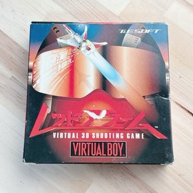 Red Alarm Virtual Boy Boxed with Manual Tested Working Nintendo 1995