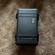 Pelican 1510 Rolling Hard Case with Foam Black Watertight Carry-On - Used