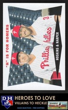 2020 Topps Archives 1960 Combo Cards - Hoskins/Harper #60CC-HH Phillies