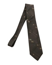 Vintage Polo Ralph Lauren Equestrian Tie Silk Handmade Necktie Mark Shale