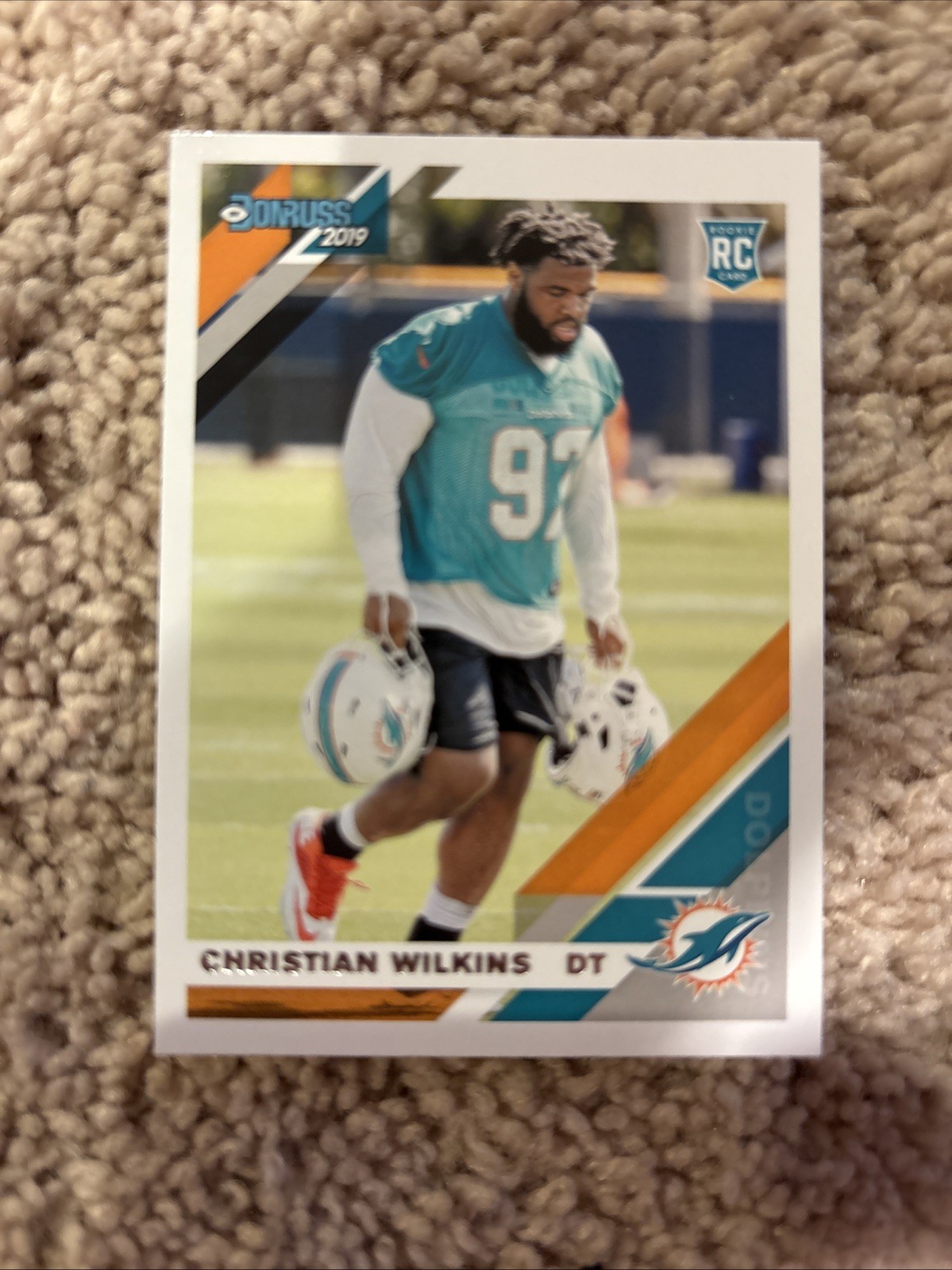 2019 Panini Donruss - Rookies Christian Wilkins #255 (RC)