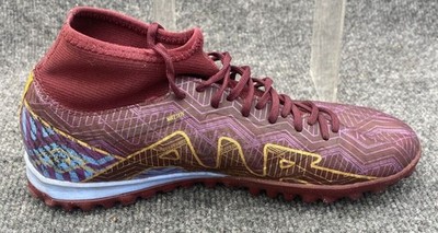 Nike Zoom Mercurial Superfly 9 Academy TF Soccer Cleats Maroon Men 6 DO9347-694