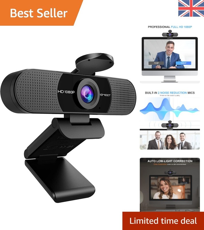 C960 Streaming Webcam with USB Connectivity: High Definition for Zoom & Teams