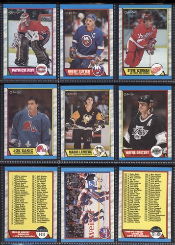 1989-90 OPC O-Pee-Chee Hockey 41 Card Lot - Wayne Gretzky