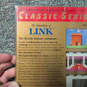 Zelda II: The Adventure of Link Classic Series (NES 1992) Brand New! (Sealed)