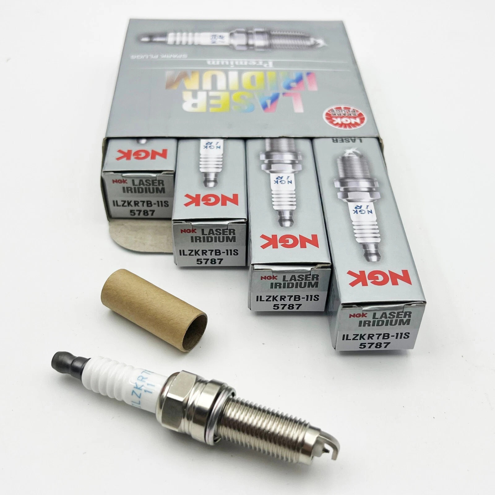 SET OF 4pcs OEM HONDA ACURA ILZKR7B-11S IRIDIUM SPARK PLUGS NGK 5787 12290R48H01