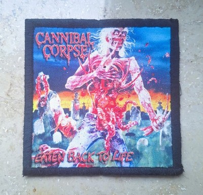 CANNIBAL CORPSE - EATEN BACK TO LIFE -- PATCH / AUFNÄHER -- DEATH METAL