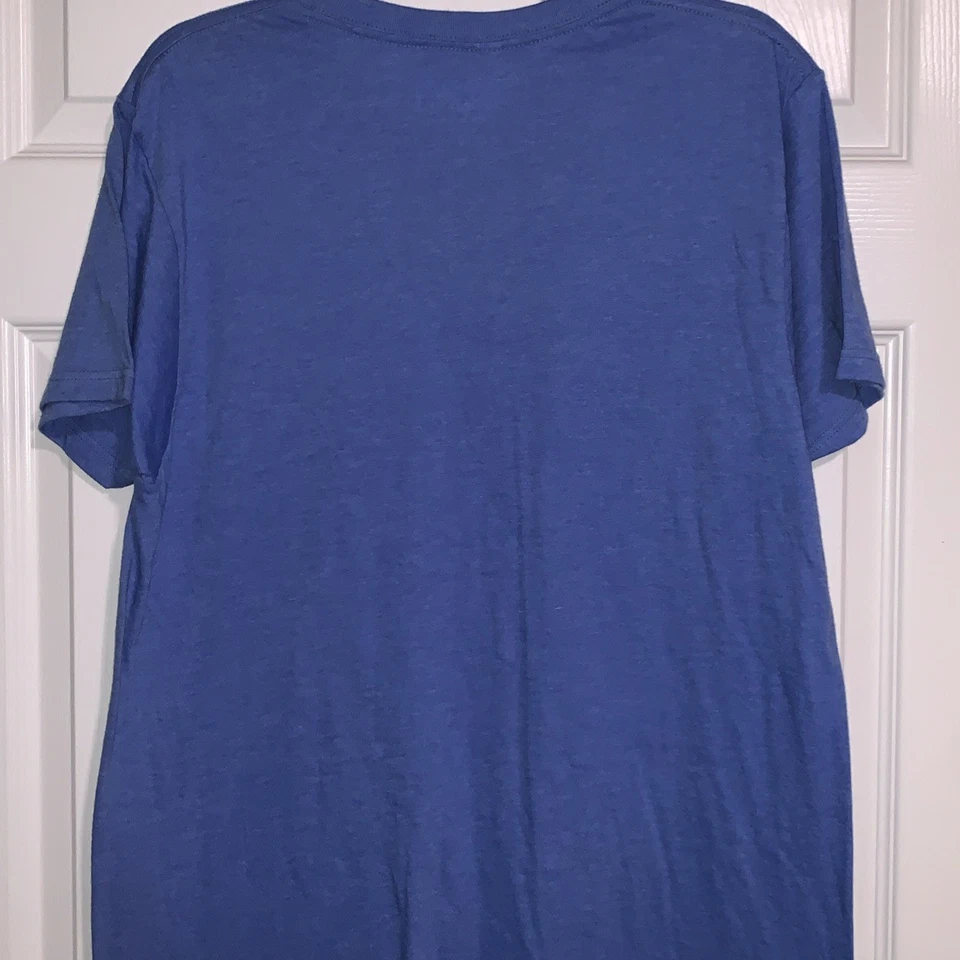 Camiseta Capitán América Estrella Azul Claro Talla Mediana Foto 4 de 4