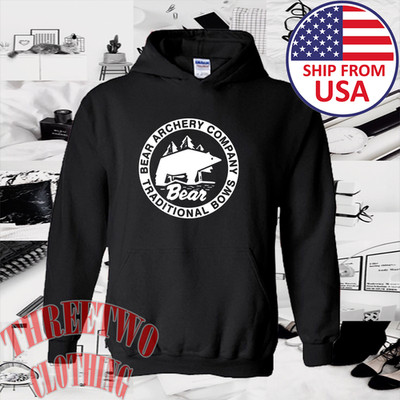 Bear Archery Men's Black Size S-3XL