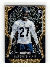 Marquise Blair 2019 Panini Prizm #397 Rookie Seattle Seahawks Lazer RC