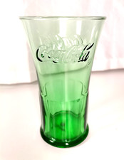 Coca Cola Glas gr&uuml;n Trinkglas MC Donalds Trinkglas