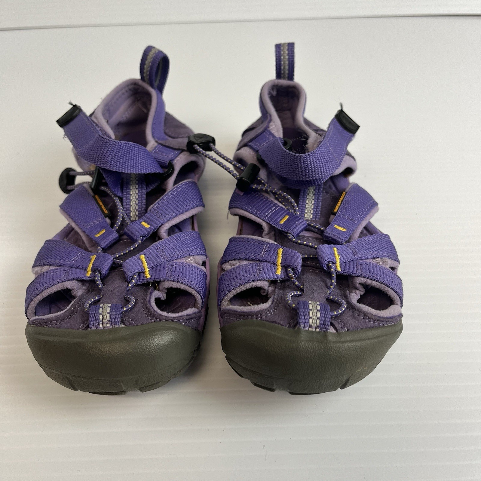 Scarpe Keen Seacamp CNX viola bambini taglia 1 escursionismo acqua lacci elastici adj. Cinghie