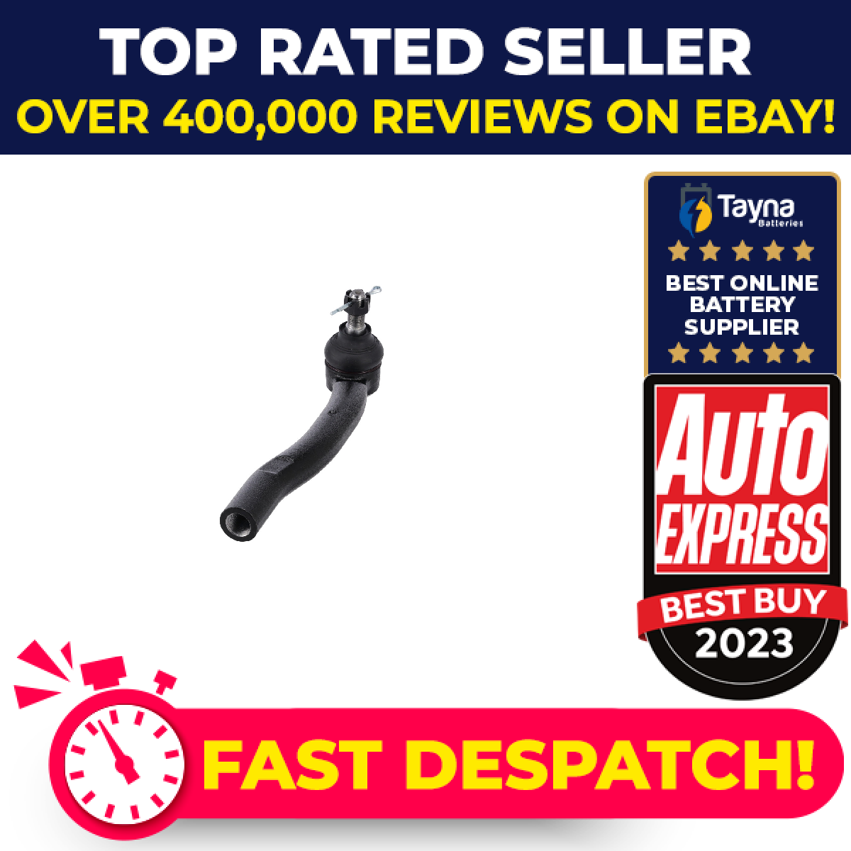 Tie / Track Rod End fits TOYOTA PREVIA CLR30 2.0D Right 03 to 06 1CD-FTV Joint